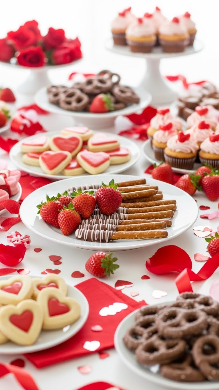 Cute Valentine snacks and treat ideas