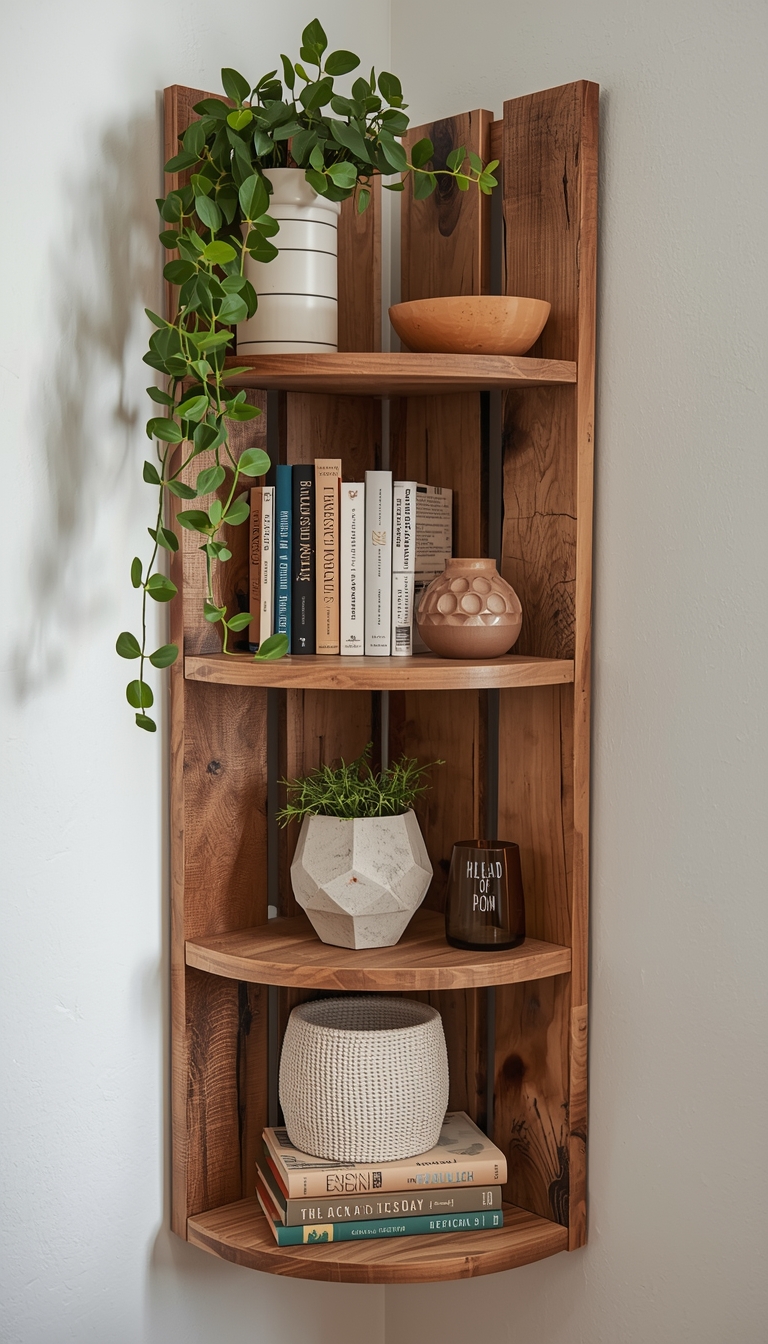 Stylish Corner Bookshelf Ideas for Cozy Homes