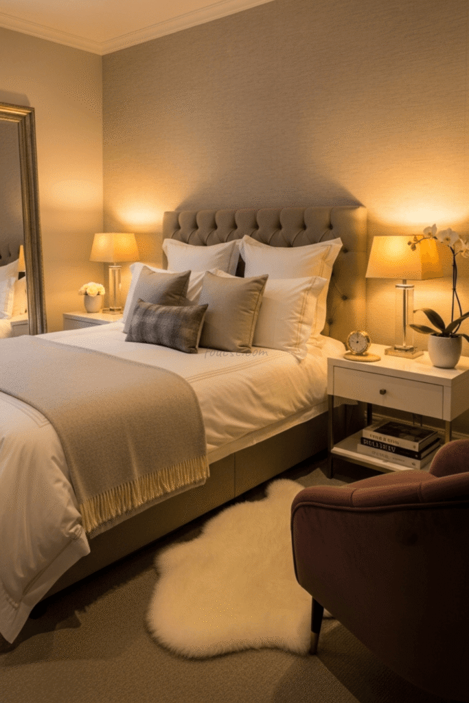 Small Bedroom Luxury Design Ideas With Hotel-Style Comfort