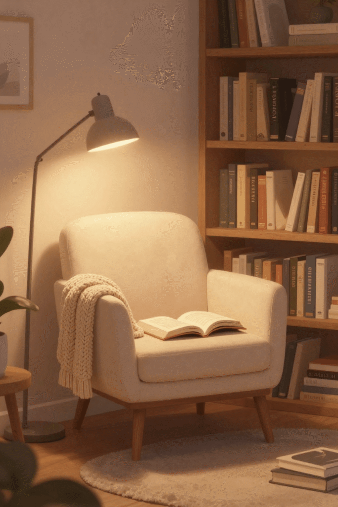 Cozy Reading Nook Ideas with a Papasan Chair