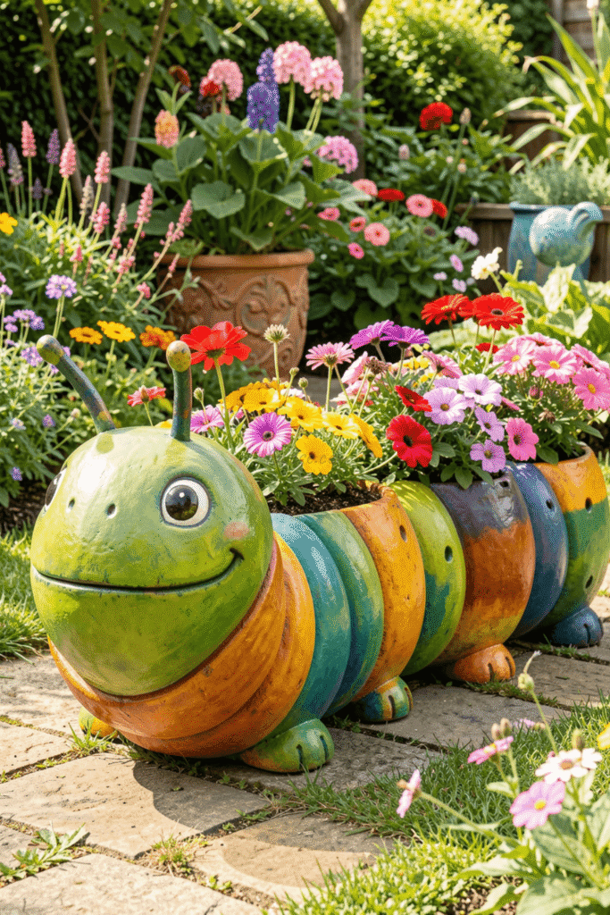 Creative Animal Planter Ideas for Colorful Gardens