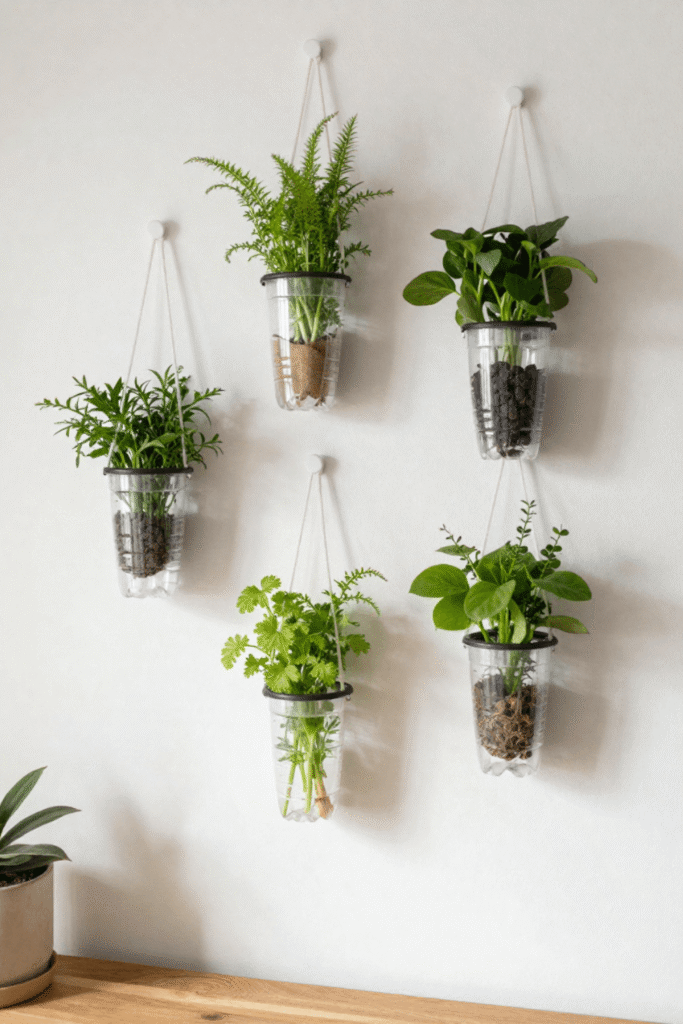 Easy Recycled Bottle Decor Ideas for Indoor and Outdoor Spaces