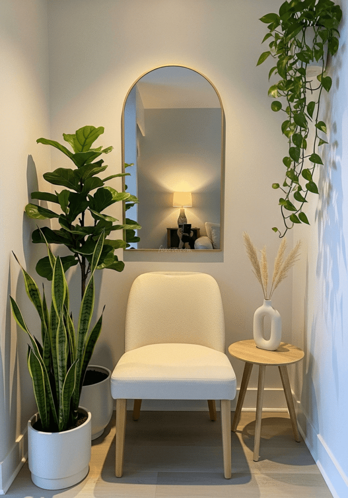 Narrow Hallway Sitting Area Decor Ideas