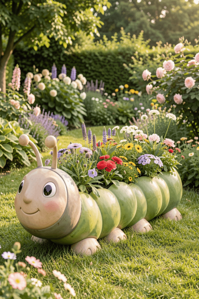 Outdoor Decorative Planters for Cottage-Style Gardens