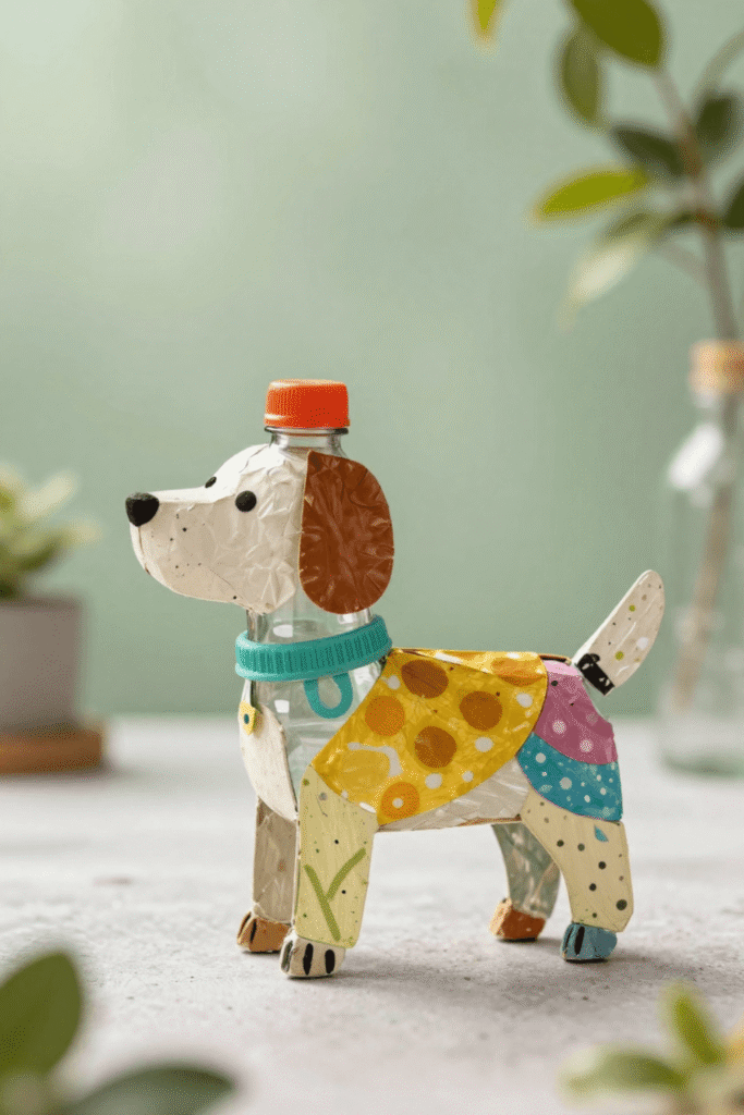 Simple DIY Recycled Bottle Crafts for Home and Garden