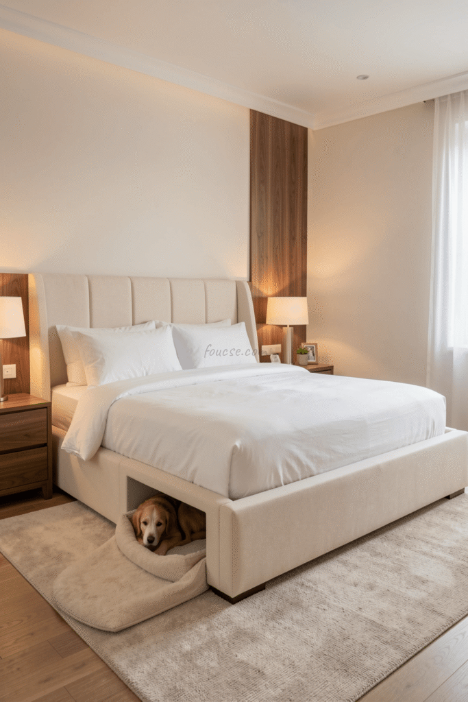 Space-Saving Bedroom Ideas for Pet Owners